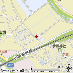 福岡県宮若市竹原534-2周辺の地図