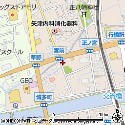 吉竹自動車整備工場周辺の地図