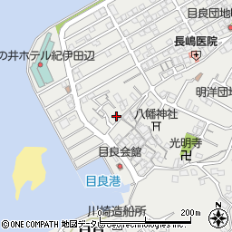 和歌山県田辺市目良30-17周辺の地図
