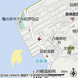 和歌山県田辺市目良29-15周辺の地図