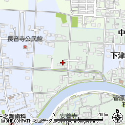 福岡県行橋市中津熊632周辺の地図