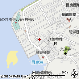 和歌山県田辺市目良30-23周辺の地図