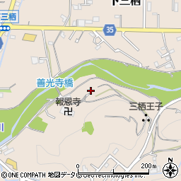 和歌山県田辺市下三栖1439-1周辺の地図