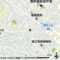 和歌山県田辺市朝日ヶ丘3-21周辺の地図