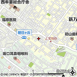 和歌山県田辺市新万4周辺の地図