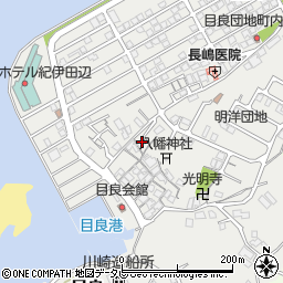和歌山県田辺市目良12-31周辺の地図
