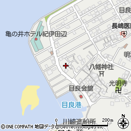 和歌山県田辺市目良29-14周辺の地図
