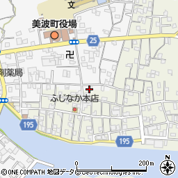 徳島県海部郡美波町奥河内本村132周辺の地図