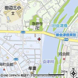 武田表具店周辺の地図