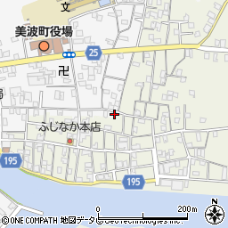 徳島県海部郡美波町奥河内本村127周辺の地図