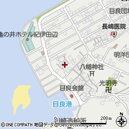 和歌山県田辺市目良30-24周辺の地図
