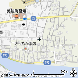 徳島県海部郡美波町奥河内本村128周辺の地図