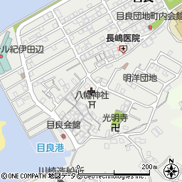 和歌山県田辺市目良12-41周辺の地図