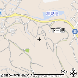 和歌山県田辺市下三栖1726-1周辺の地図