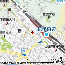 浜焼太郎 田辺駅前店周辺の地図