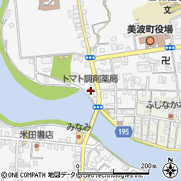 徳島県海部郡美波町奥河内本村162-1周辺の地図