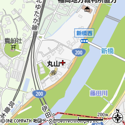 福岡県直方市丸山町2-21周辺の地図