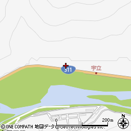 和歌山県田辺市鮎川666周辺の地図