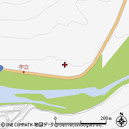和歌山県田辺市鮎川703周辺の地図