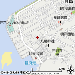和歌山県田辺市目良30-15周辺の地図