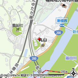 福岡県直方市丸山町2-52周辺の地図