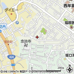 和歌山県田辺市朝日ヶ丘6-49周辺の地図