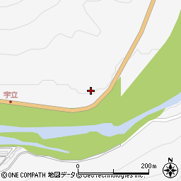 和歌山県田辺市鮎川772周辺の地図