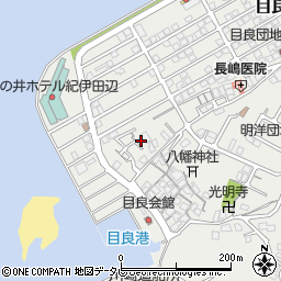 和歌山県田辺市目良30-31周辺の地図