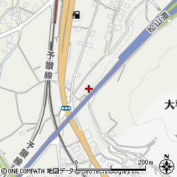 愛媛県伊予市市場乙-21周辺の地図