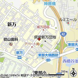 和歌山県田辺市新万25周辺の地図