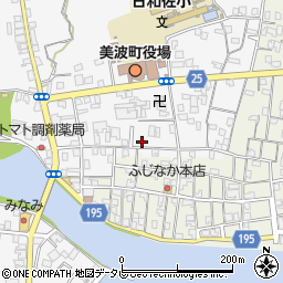徳島県海部郡美波町奥河内本村100-1周辺の地図
