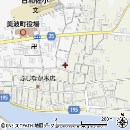 徳島県海部郡美波町奥河内本村126-1周辺の地図
