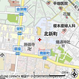 和歌山県田辺市北新町3周辺の地図