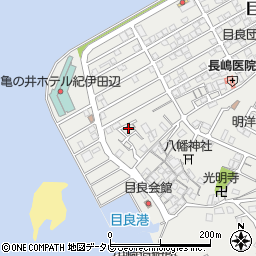 和歌山県田辺市目良30-39周辺の地図