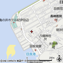 和歌山県田辺市目良30-40周辺の地図