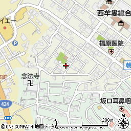 和歌山県田辺市朝日ヶ丘6-32周辺の地図