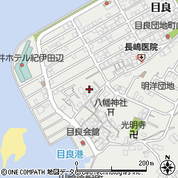 和歌山県田辺市目良30周辺の地図