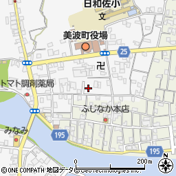 徳島県海部郡美波町奥河内本村100周辺の地図