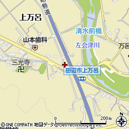 和歌山県田辺市上万呂273-2周辺の地図