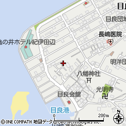 和歌山県田辺市目良30-33周辺の地図