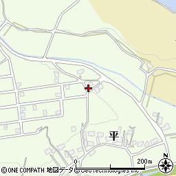 福岡県宮若市平749周辺の地図