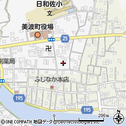 徳島県海部郡美波町奥河内本村114周辺の地図