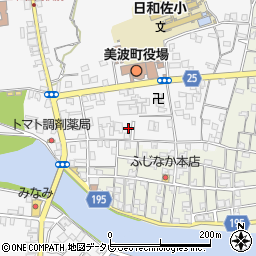 徳島県海部郡美波町奥河内本村97周辺の地図