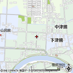 福岡県行橋市中津熊646周辺の地図