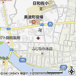 徳島県海部郡美波町奥河内本村102周辺の地図