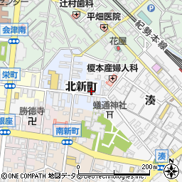 和歌山県田辺市北新町31周辺の地図
