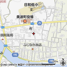 徳島県海部郡美波町奥河内本村106周辺の地図