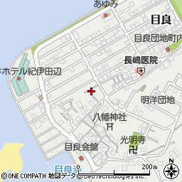 和歌山県田辺市目良30-8周辺の地図