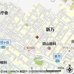 和歌山県田辺市新万17周辺の地図