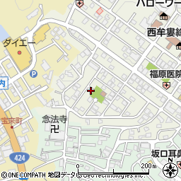 和歌山県田辺市朝日ヶ丘6-7周辺の地図